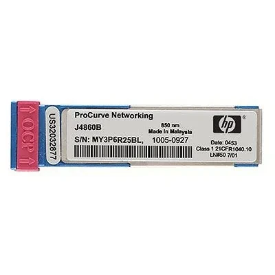 HP J4860C#ABA 1Gb/s SFP 80km 1550nm Duplex LC SMF Transceiver