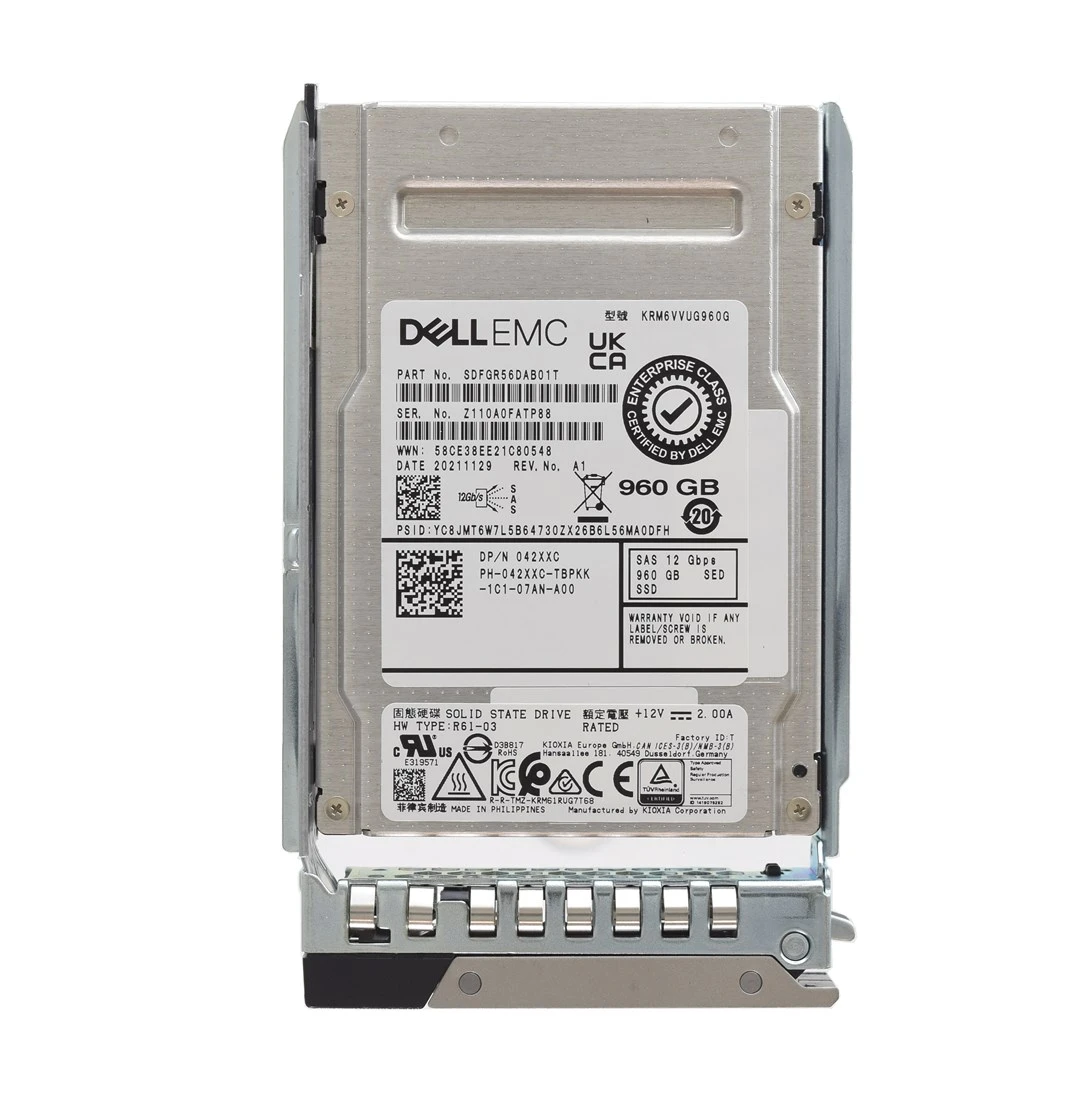 Dell 042XXC/42XXC 960GB 2.5 inch TLC 12Gb/s SAS SSD