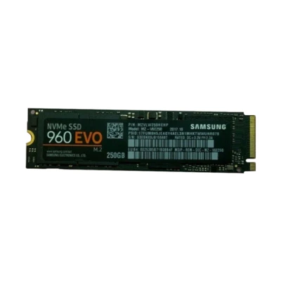 Samsung MZVLW250HEHP 250GB 960 EVO M.2 2280 PCIe NVMe SSD
